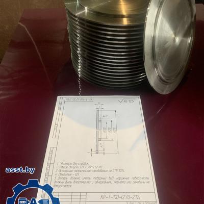 Крышка фильтра, сталь 40Х