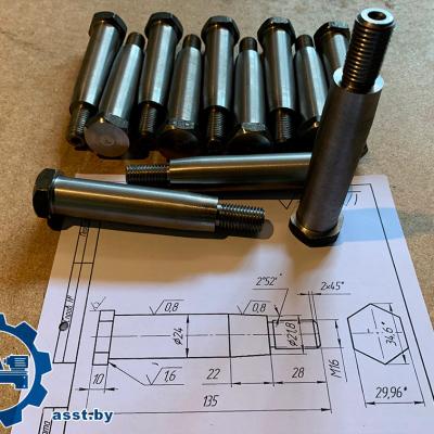 Палец, сталь 45