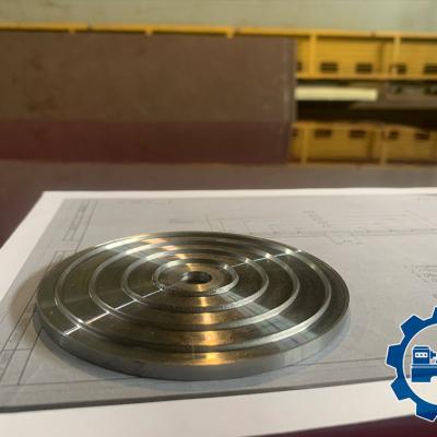 Крышка фильтра, сталь 3