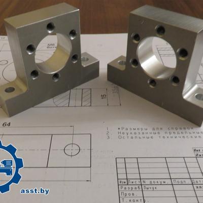 Держатель гайки, Д16Т