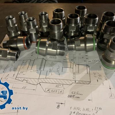 Ниппель, нержавеющая сталь 40Х13