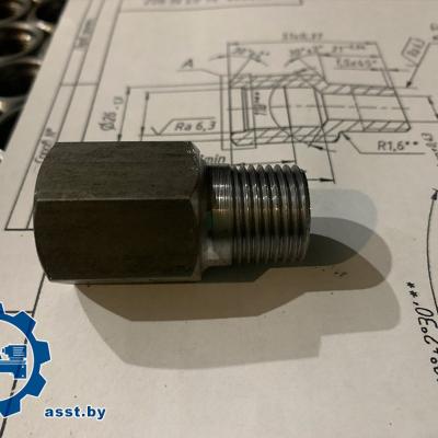 Штуцер конический, сталь 35