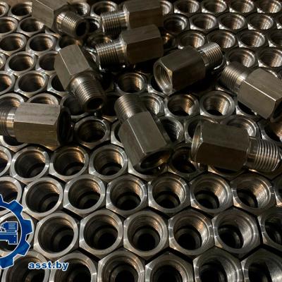 Штуцер конический, сталь 35