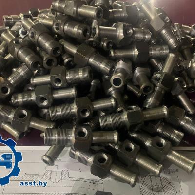 Штуцер тройник, сталь 35